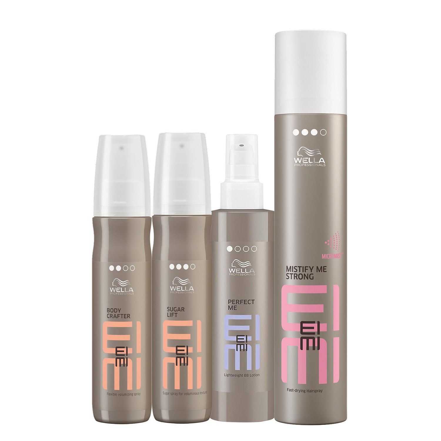 Kit Wella Professionals EIMI Sugar Crafter Perfect Me Strong (4 produtos) ÚNICO 1