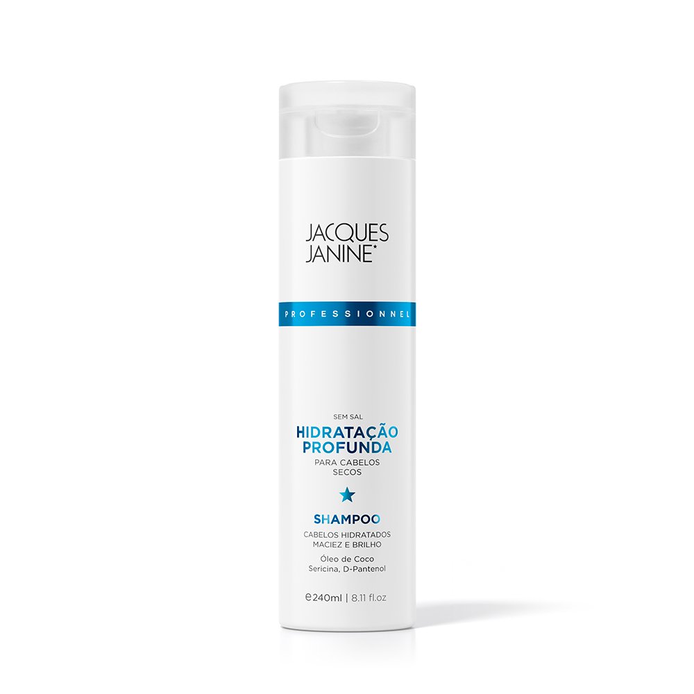 Jacques Janine Professionnel Hidratacao Profunda - Shampoo 240ml 240ml 1