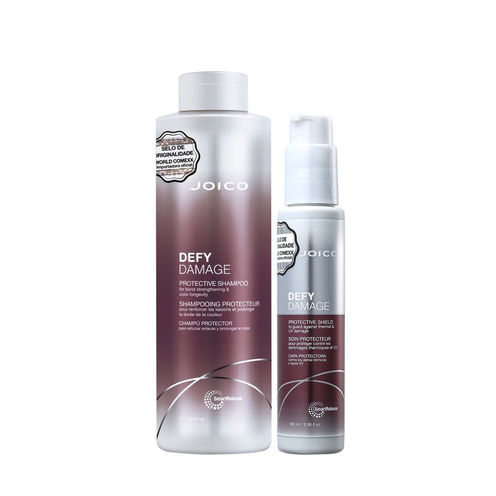 Kit Defy Damage  Protective Shield e  Protective Litro (2 produtos)