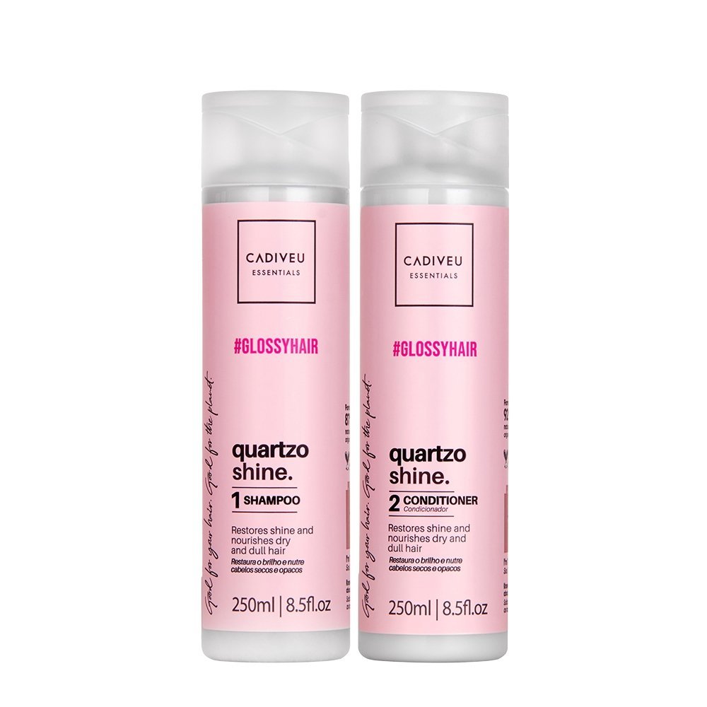 Kit Cadiveu Essentials Quartzo Shine - Duo (2 produtos)