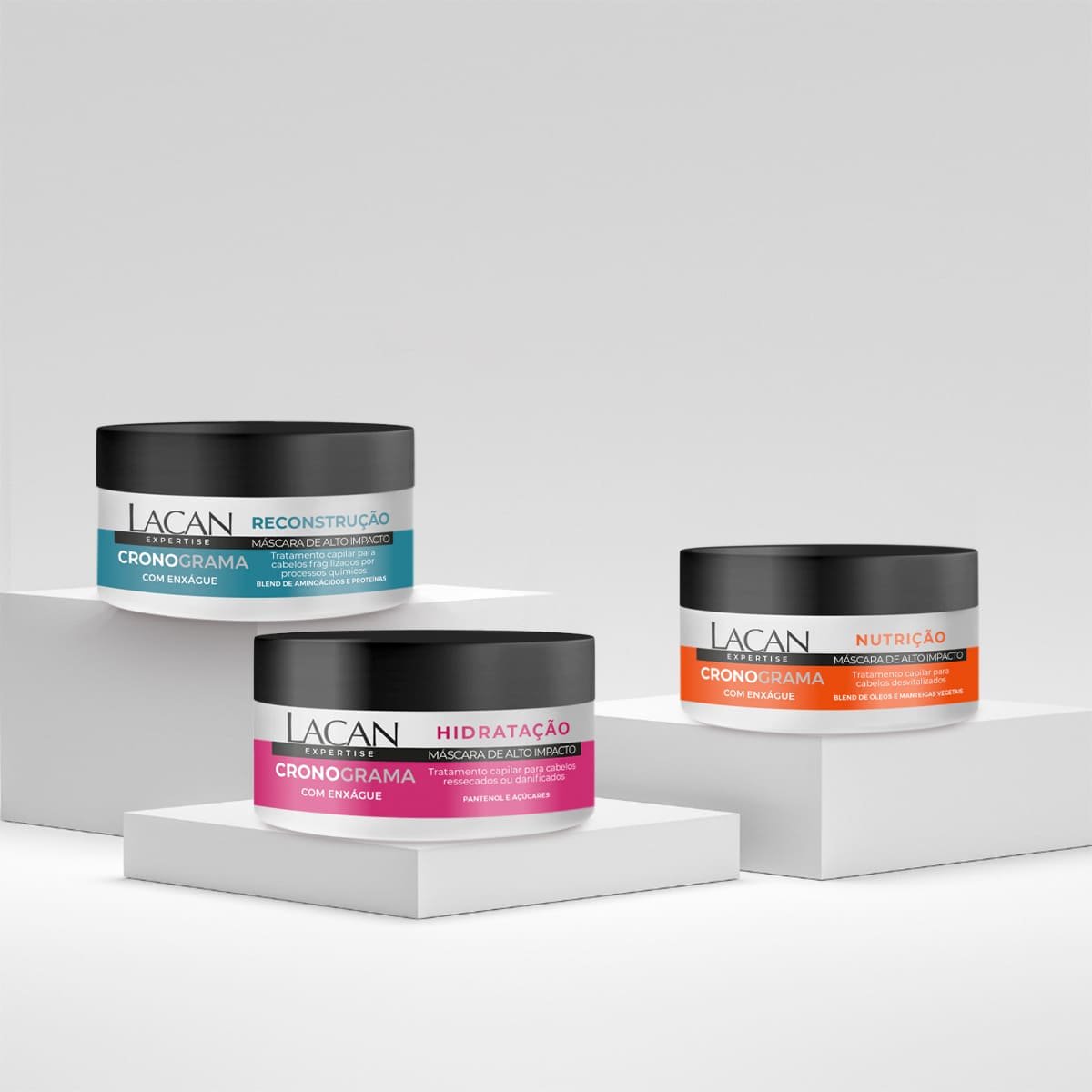 Lacan Cronograma Capilar Reconstrucao - Mascara 90g 90g 7