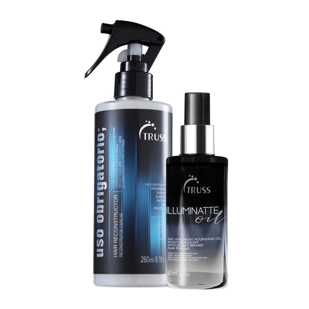 Kit Truss Illuminatte Oil e Uso Obrigatorio Spray (2 produtos) ÚNICO 1