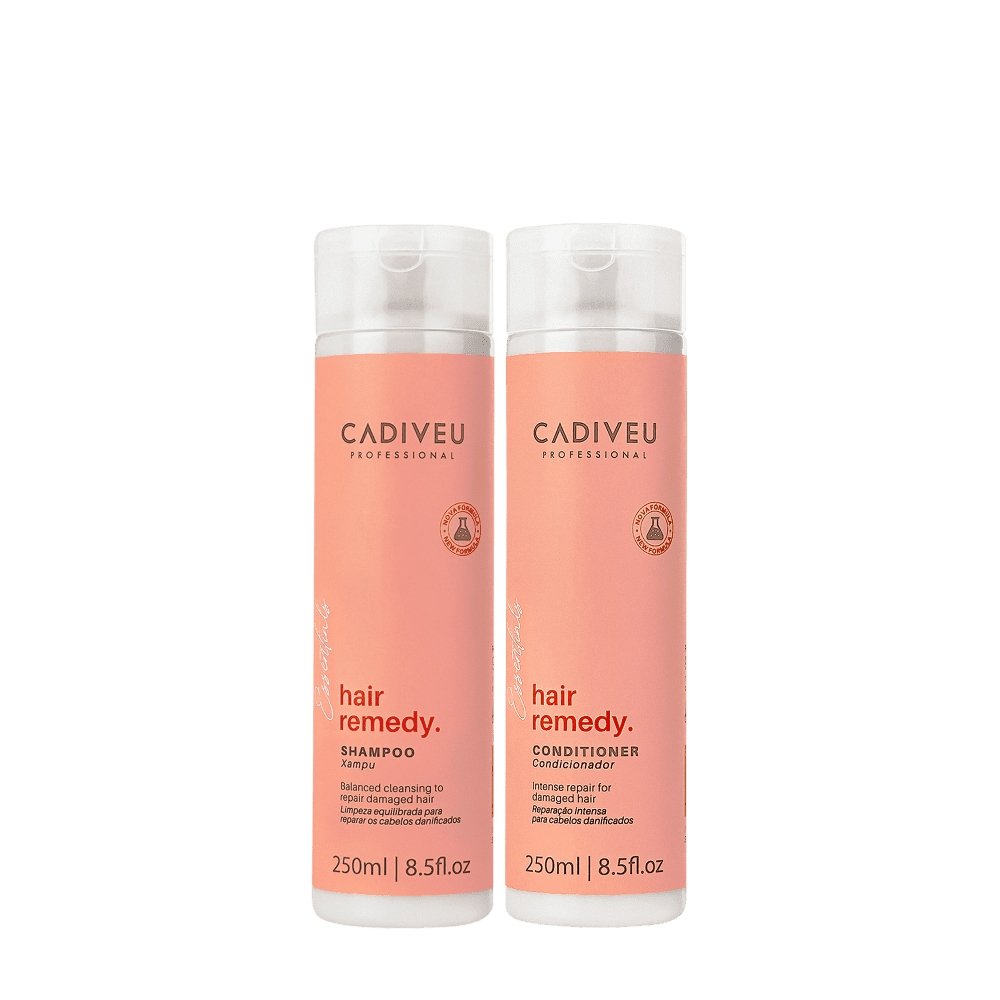 Kit Cadiveu Professional Hair Remedy Shampoo Condicionador (2 produtos) ÚNICO 1
