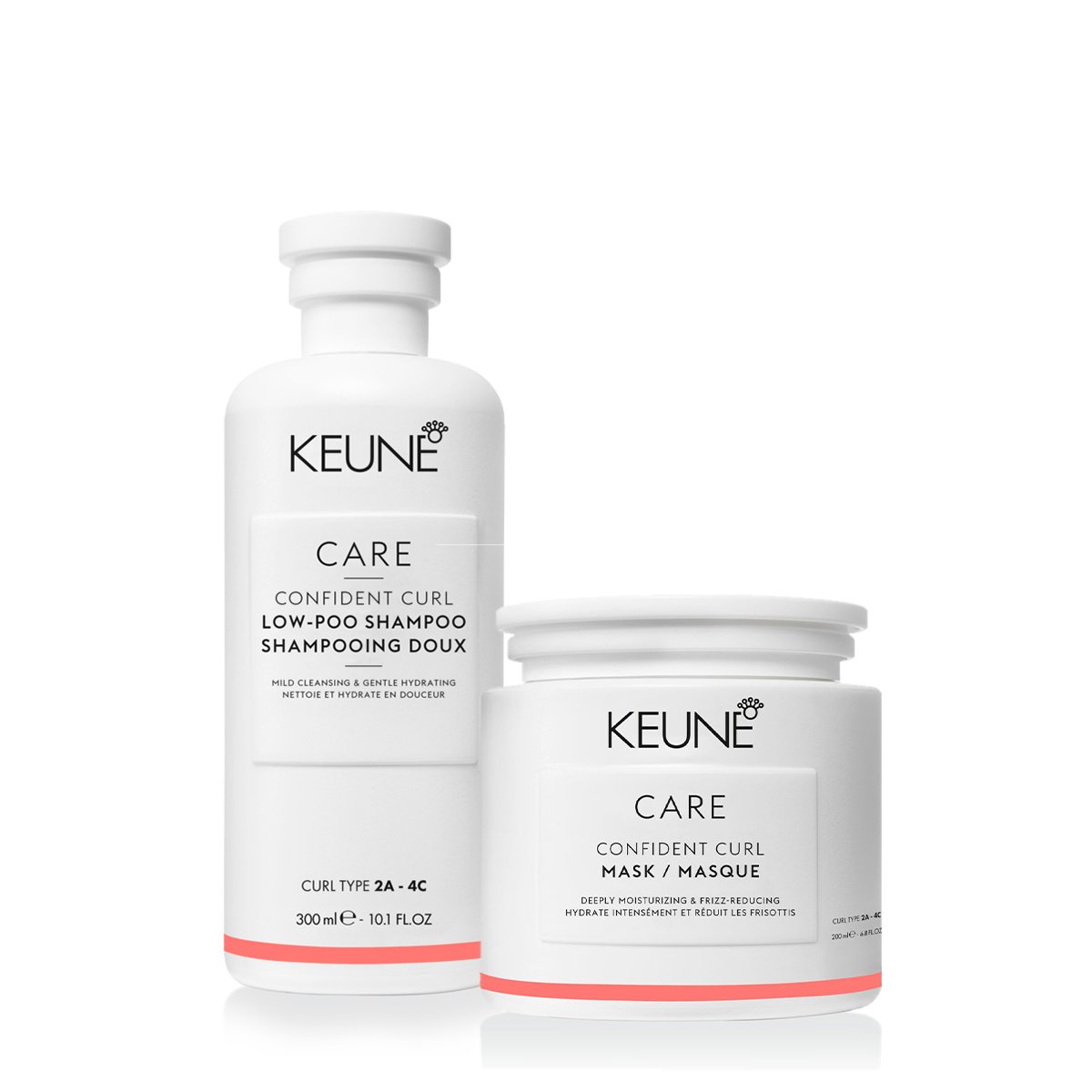 Kit Keune Care Confident Curl Shampoo Mascara (2 produtos)