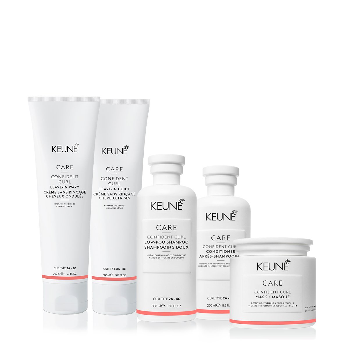 Kit Keune Care Confident Curl Total (5 produtos) ÚNICO 5