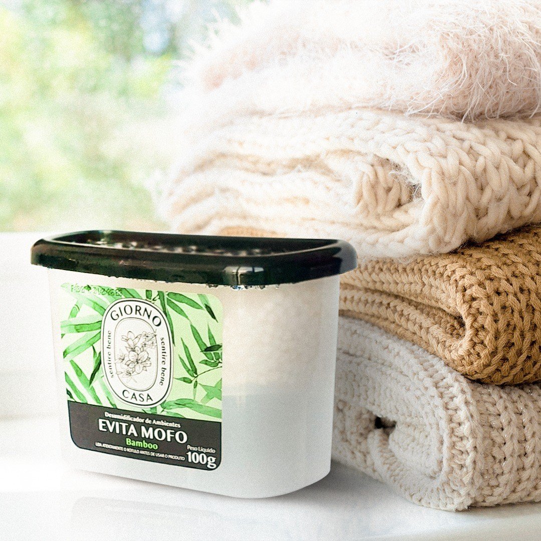 Giorno Casa Sentire Bene Evita Mofo Bamboo - Desumidificador de Ambientes 100g 100g 2