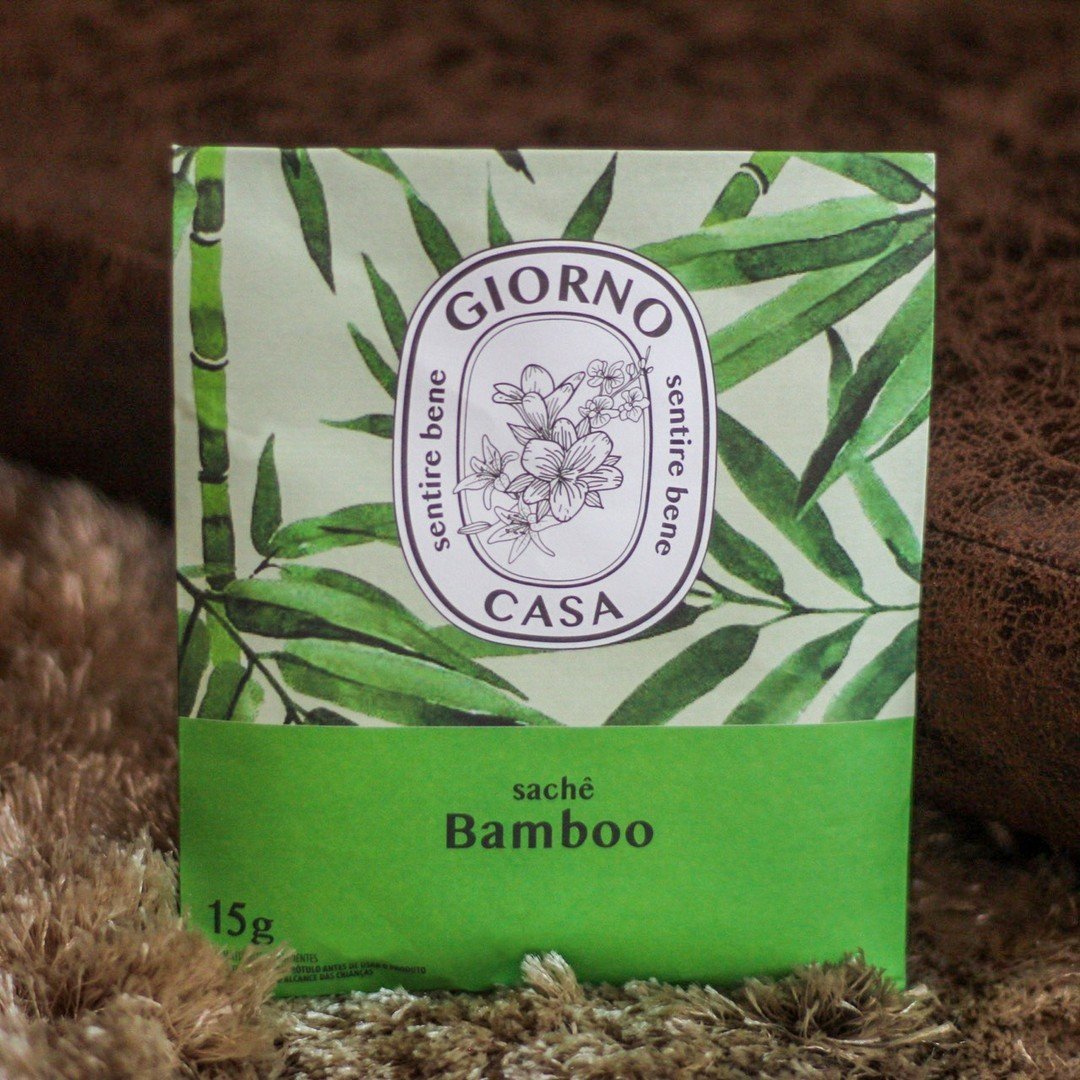 Kit Giorno Casa Sentire Bene Bamboo Difusor Sache e Desumidificador de Ambientes (3 produtos) ÚNICO 3