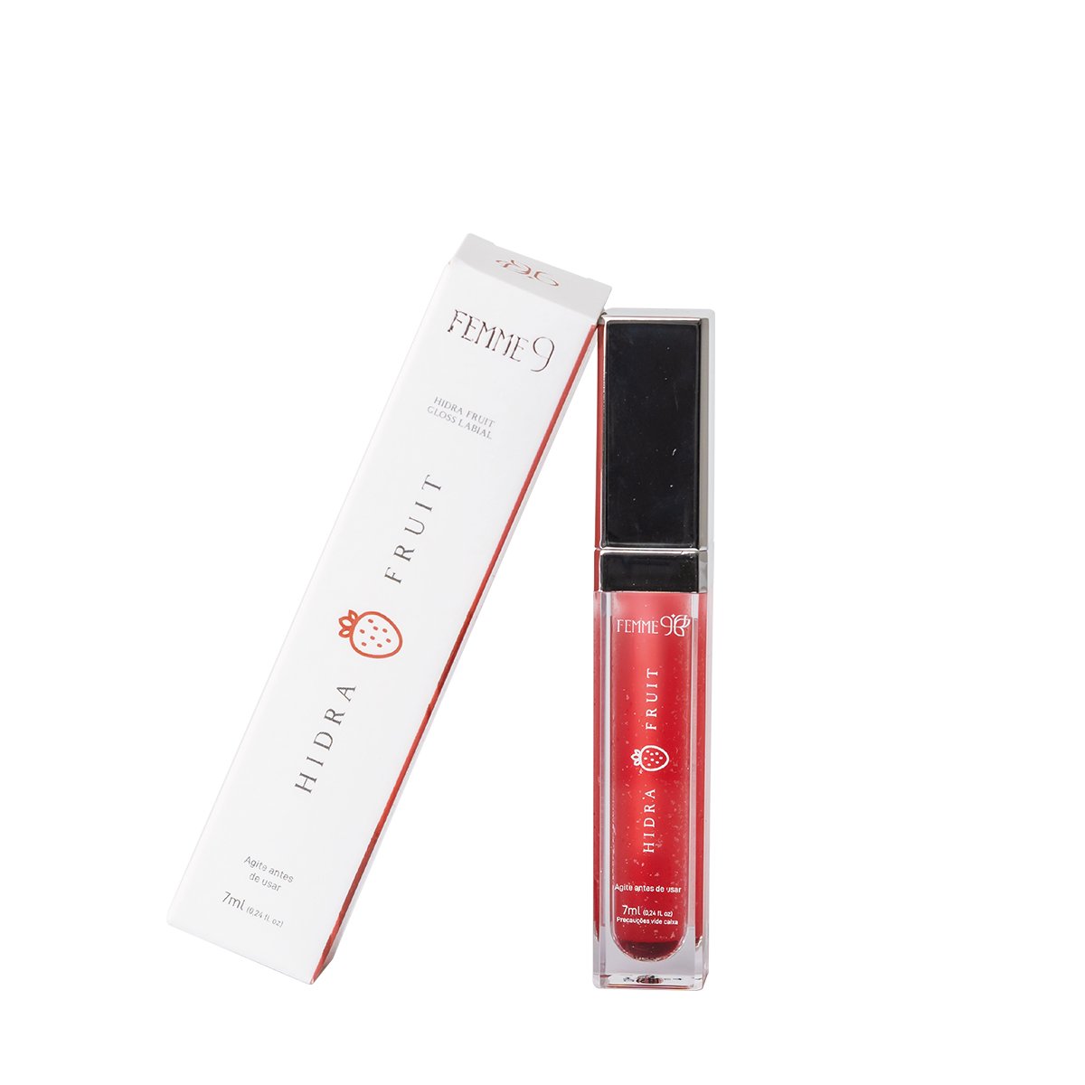 Femme9 Hidra Fruit Morango - Gloss Labial 7g 7g 1