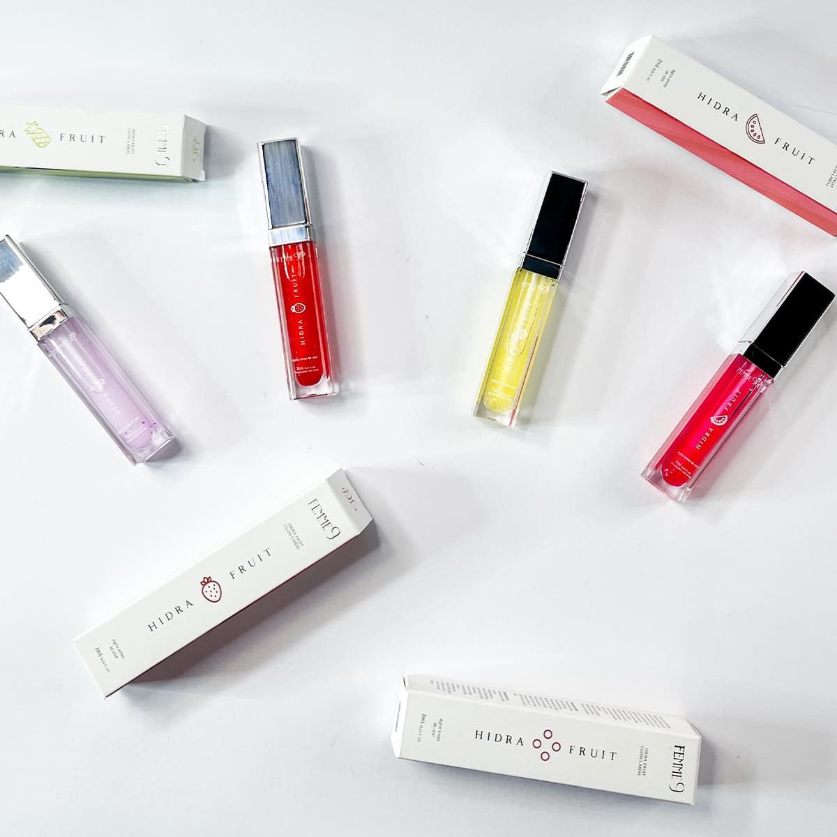 Femme9 Hidra Fruit Morango - Gloss Labial 7g 7g 2