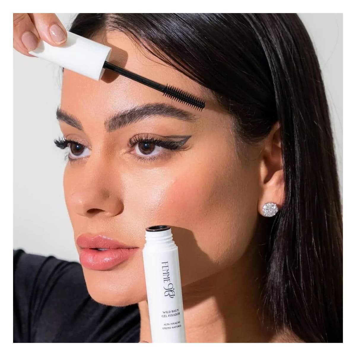 Kit Femme9 Espuma de Limpeza Gel Fixador e Hidra Fruit Abacaxi (3 produtos) ÚNICO 4