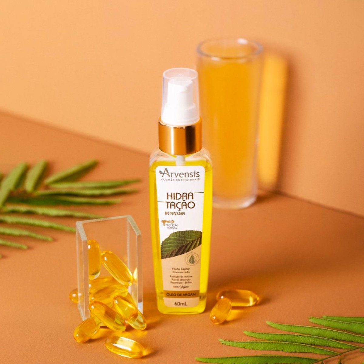 Arvensis Cosmeticos Naturais Hidratacao Intensiva - Oleo Capilar 60ml 60ml 2