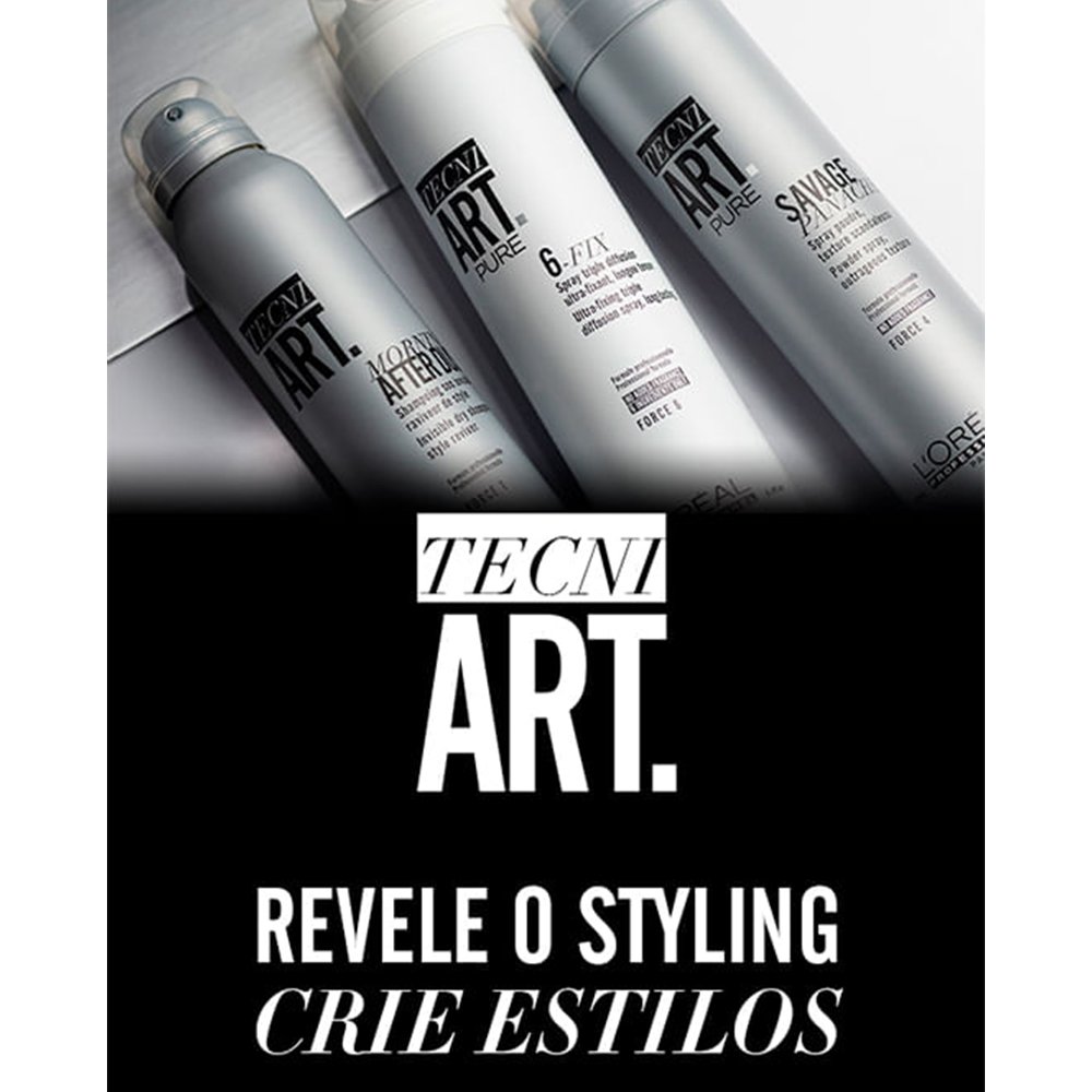 Kit LOreal Professionnel Tecni Art Savage Spray Modelador e Beach Waves ...