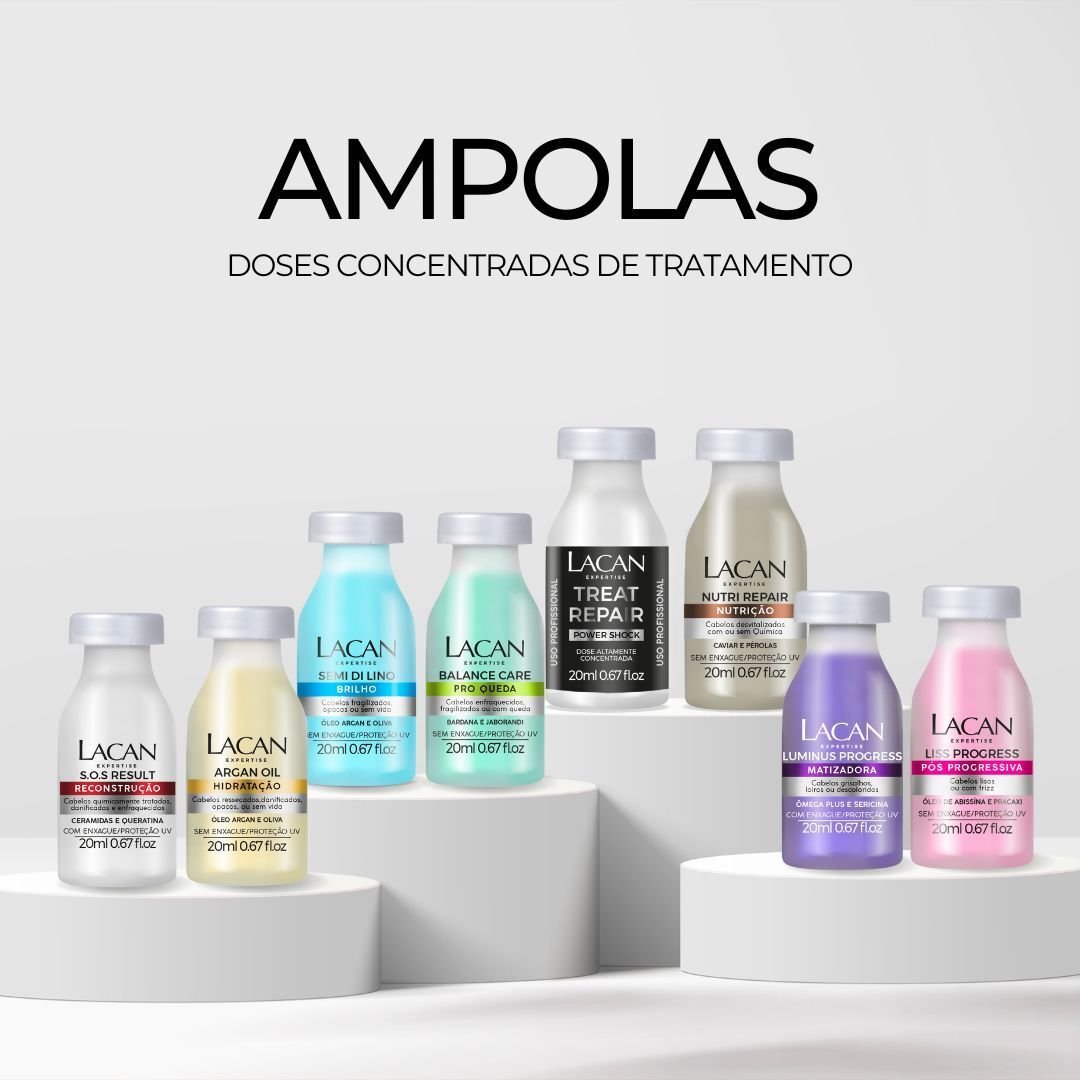 Kit Lacan Specifique Therapy Pro Queda Shampoo e Superdose Pro Queda Ampola 20ml (2 produtos) ÚNICO 2