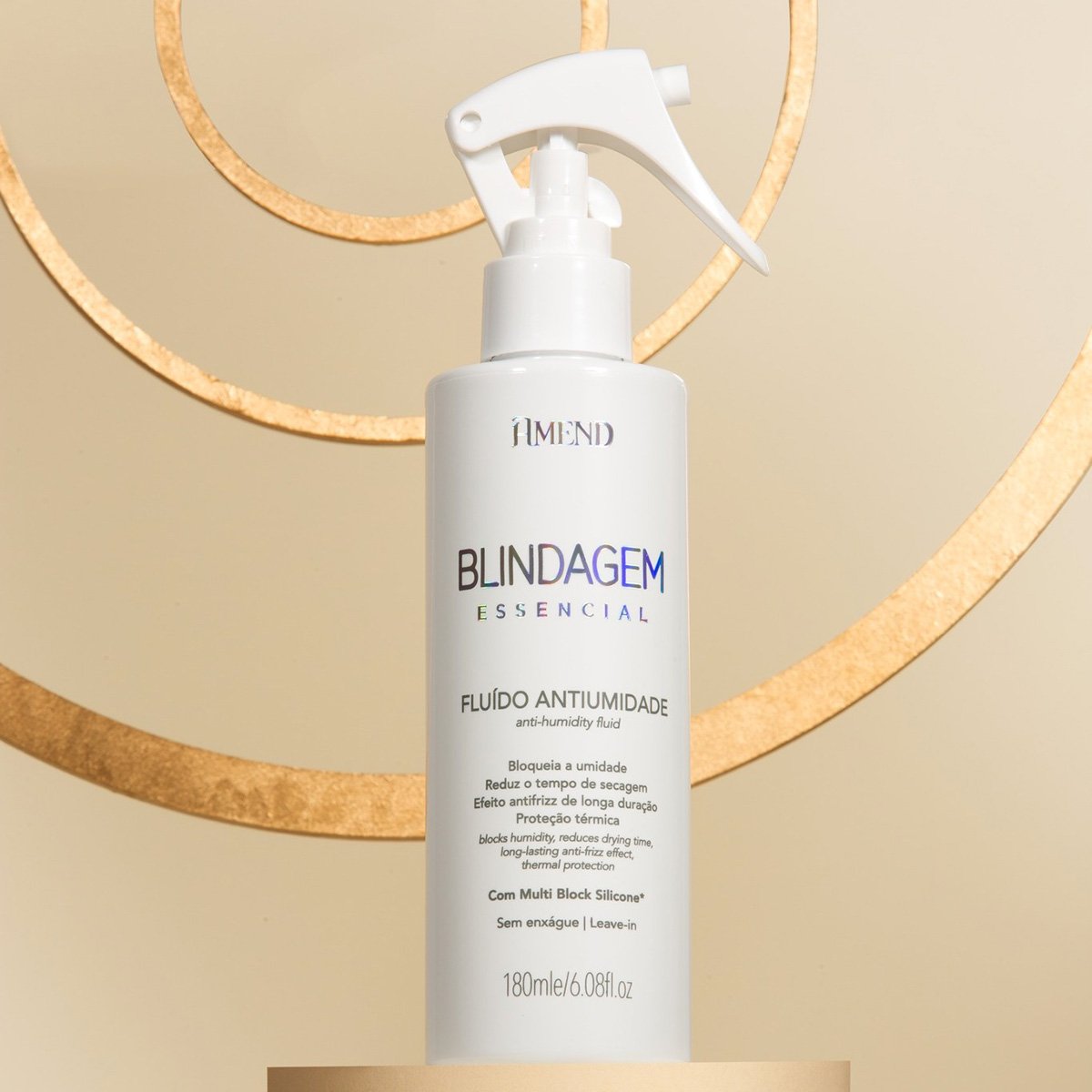 Kit Amend Luxe Creations Blonde Care Shampoo e Fluido Antiumidade (2 produtos) ÚNICO 3