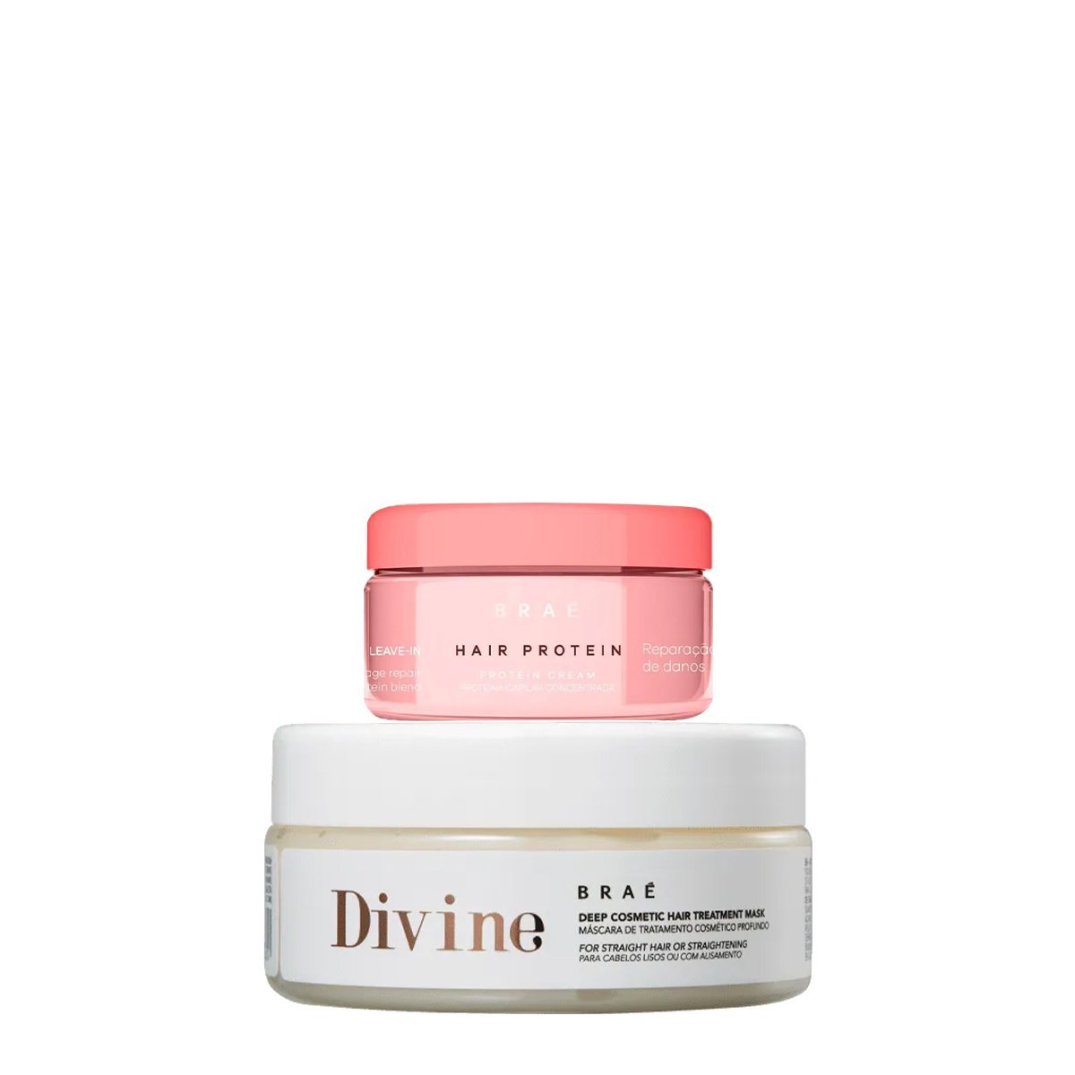Kit Brae Hair Protein e Divine Mascara (2 produtos)