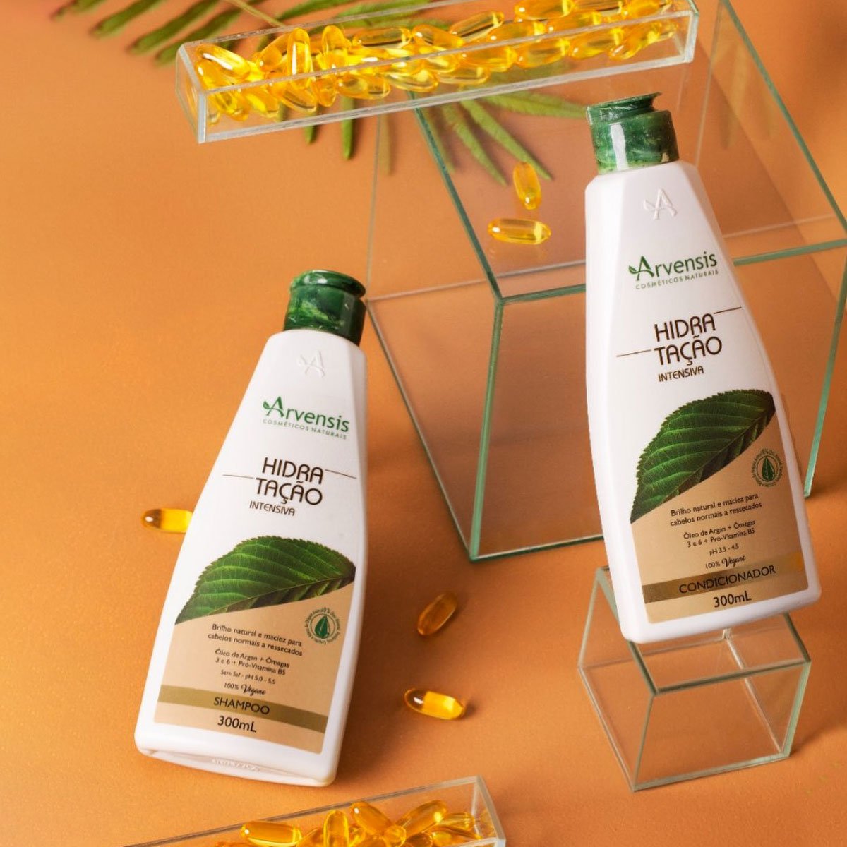 Kit Arvensis Cosmeticos Naturais Hidratacao Intensiva Shampoo (2 unidades) ÚNICO 2