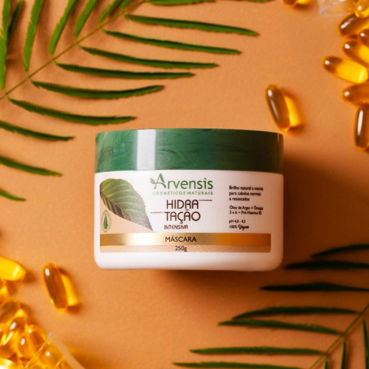 Kit Arvensis Cosmeticos Naturais Hidratacao Intensiva Mascara e Leave-in (2 produtos) ÚNICO 3