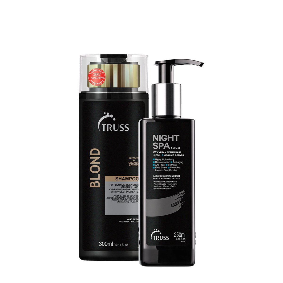 Kit Truss Blond Shampoo e Night Spa (2 produtos) ÚNICO 1