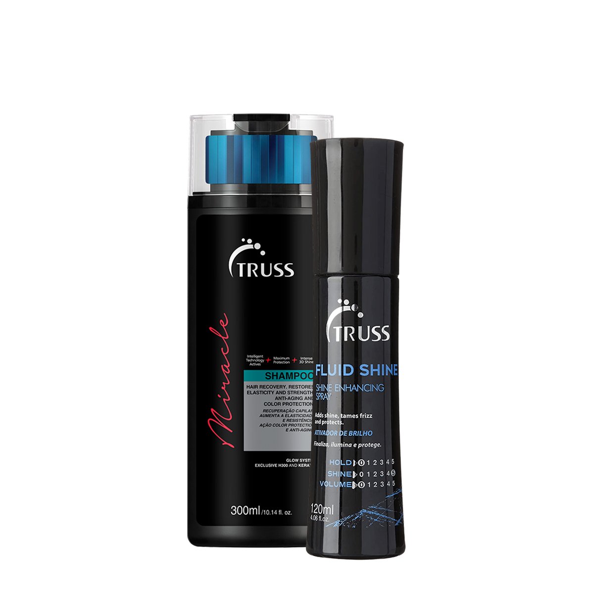 Kit Truss Miracle Shampoo e Fluid Shine (2 produtos) ÚNICO 1