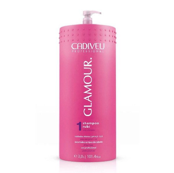 Cadiveu Glamour Rubi Shampoo+Condicionador 3L ÚNICO 4