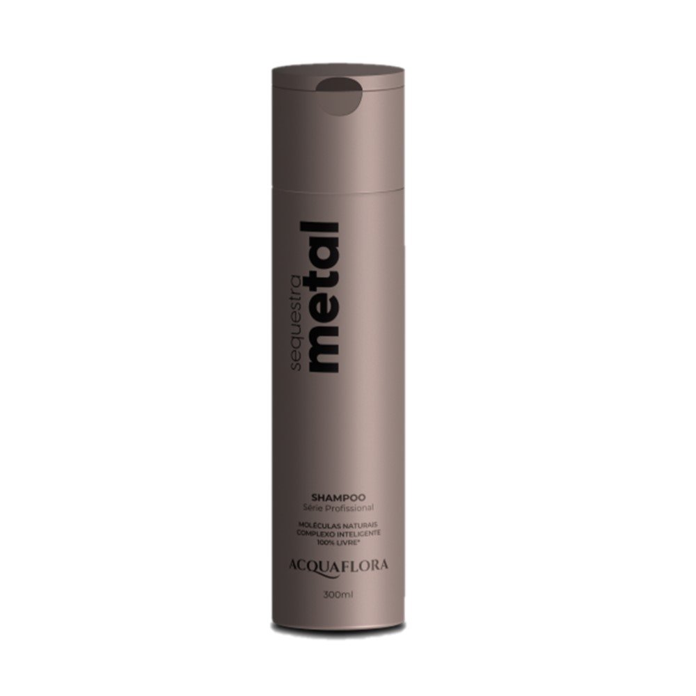 Kit Acquaflora Sequestra Metal Pre + Shampoo + Tratamento (3 produtos) ÚNICO 2