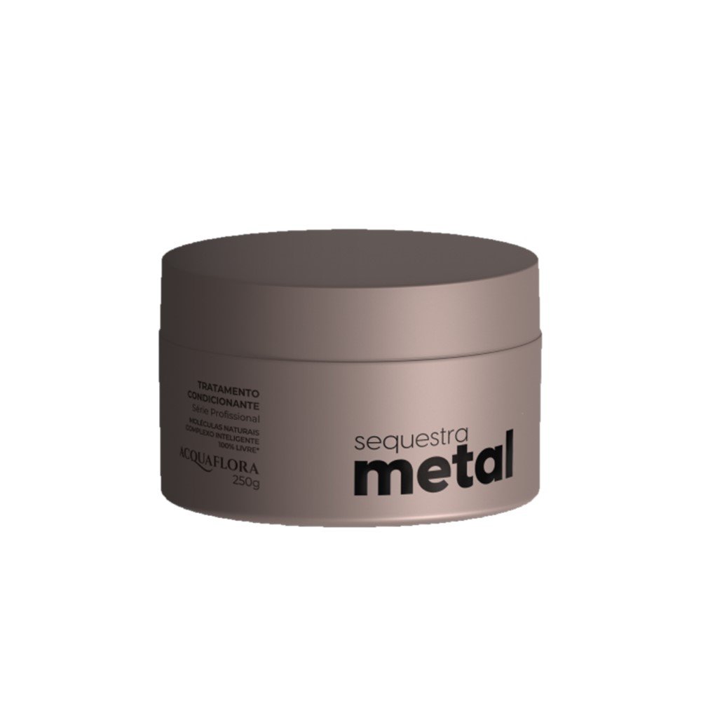 Kit Acquaflora Sequestra Metal Pre + Shampoo + Tratamento (3 produtos) ÚNICO 4