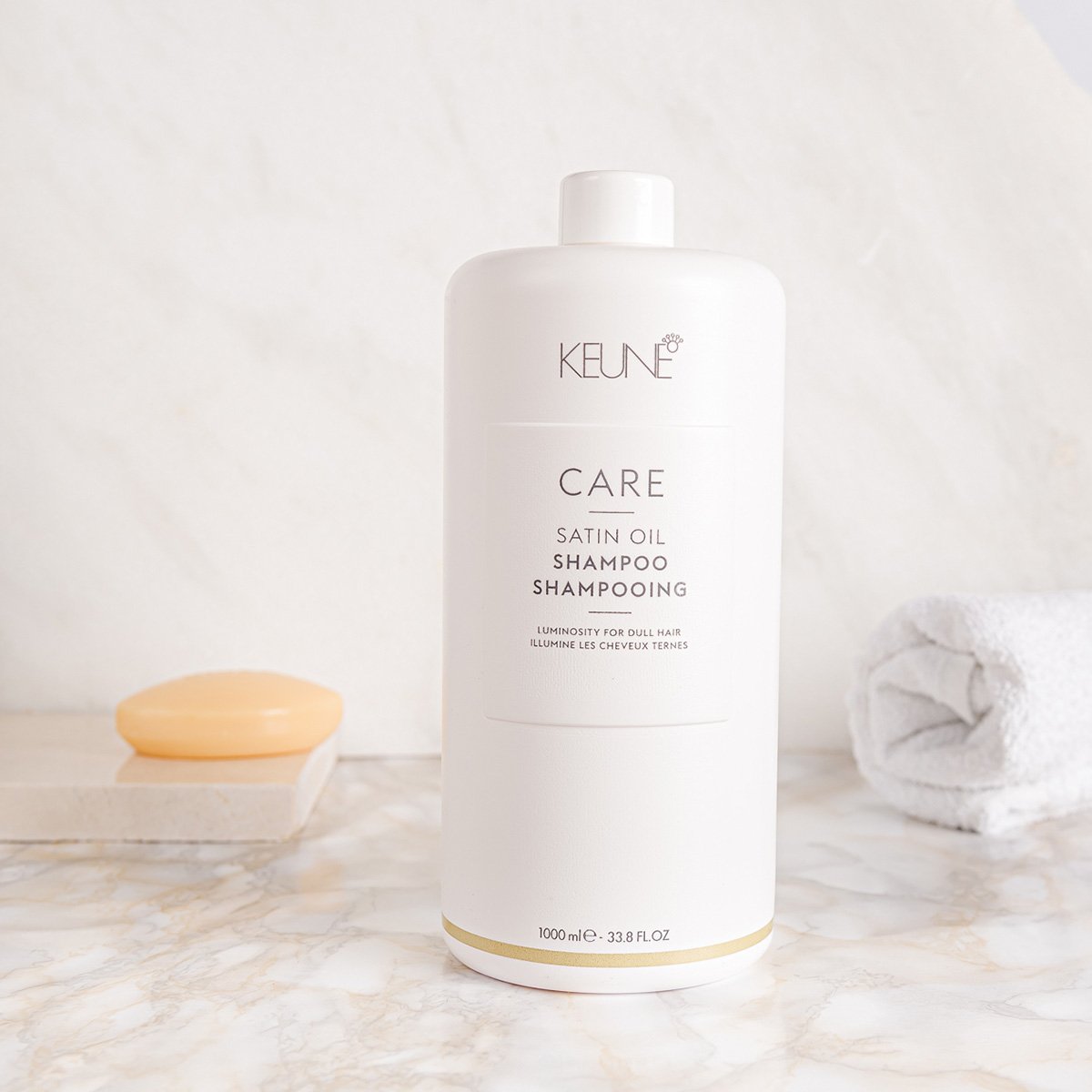 Kit Keune Care Satin Oil Shampoo Litro Mascara e Style Straight Cream N57 (3 produtos) ÚNICO 2