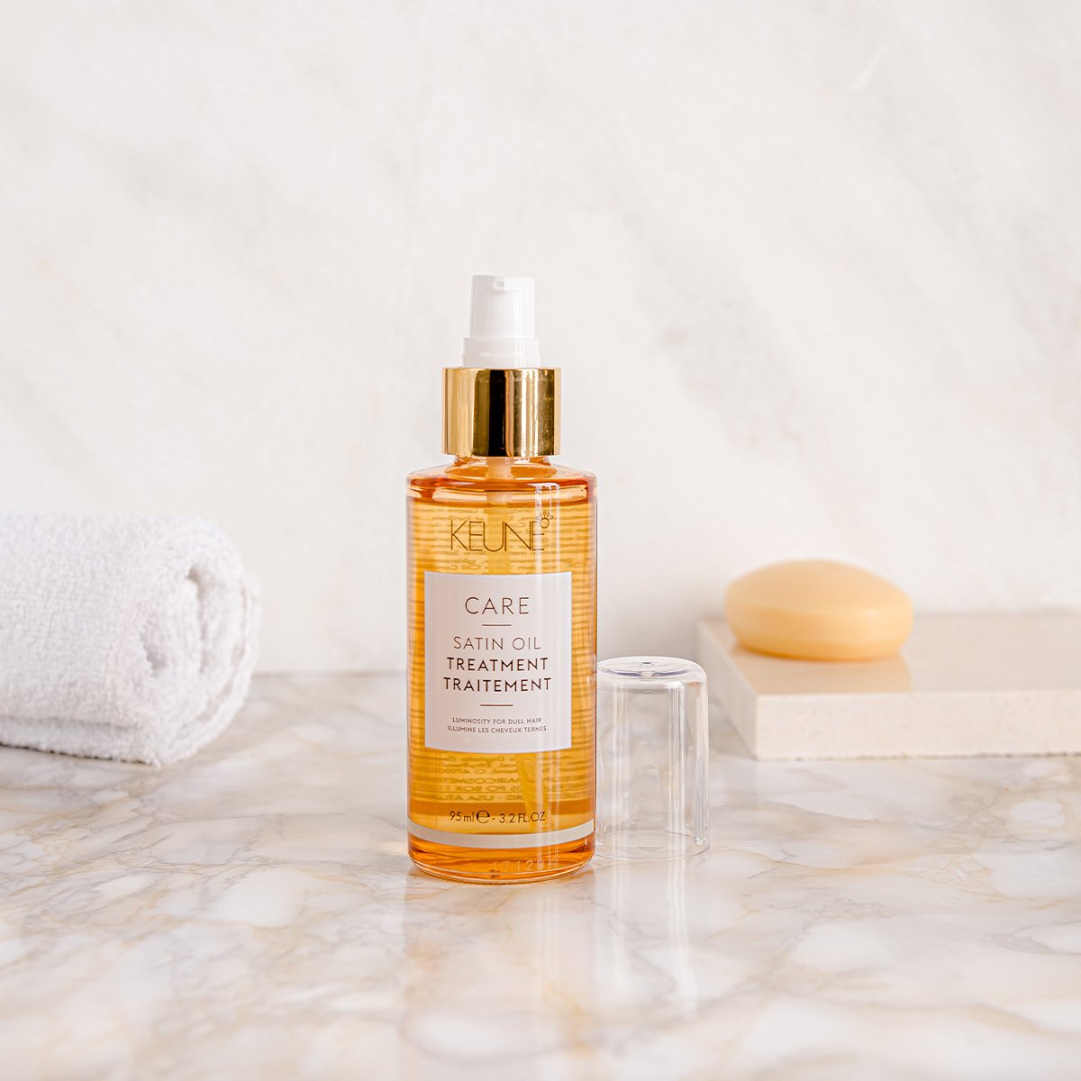 Kit Keune Care Satin Oil Shampoo Litro Mascara G e Satin Oil (3 produtos) ÚNICO 4