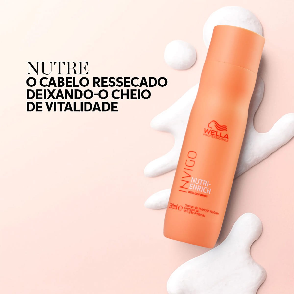 Kit Wella Professionals Invigo Nutri-Enrich Shampoo Condicionador Mascara e Oleo (4 produtos) ÚNICO 2