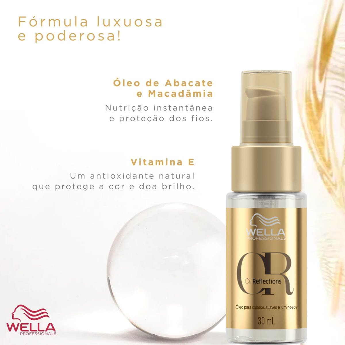 Kit Wella Professionals Invigo Nutri-Enrich Shampoo Condicionador Mascara e Oleo (4 produtos) ÚNICO 5