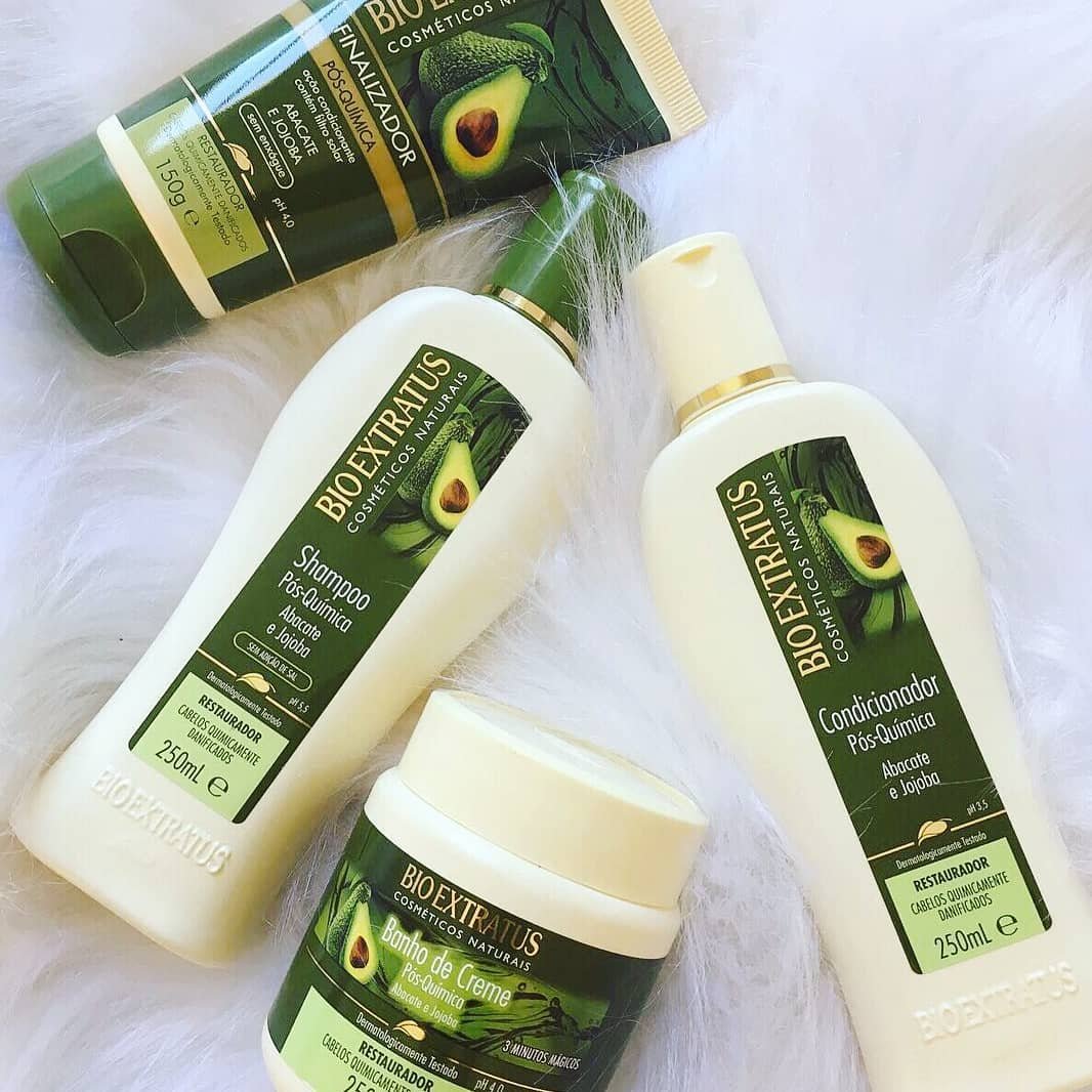 Kit Bio Extratus Pos-Quimica Shampoo Extra e Condicionador (3 produtos) ÚNICO 2