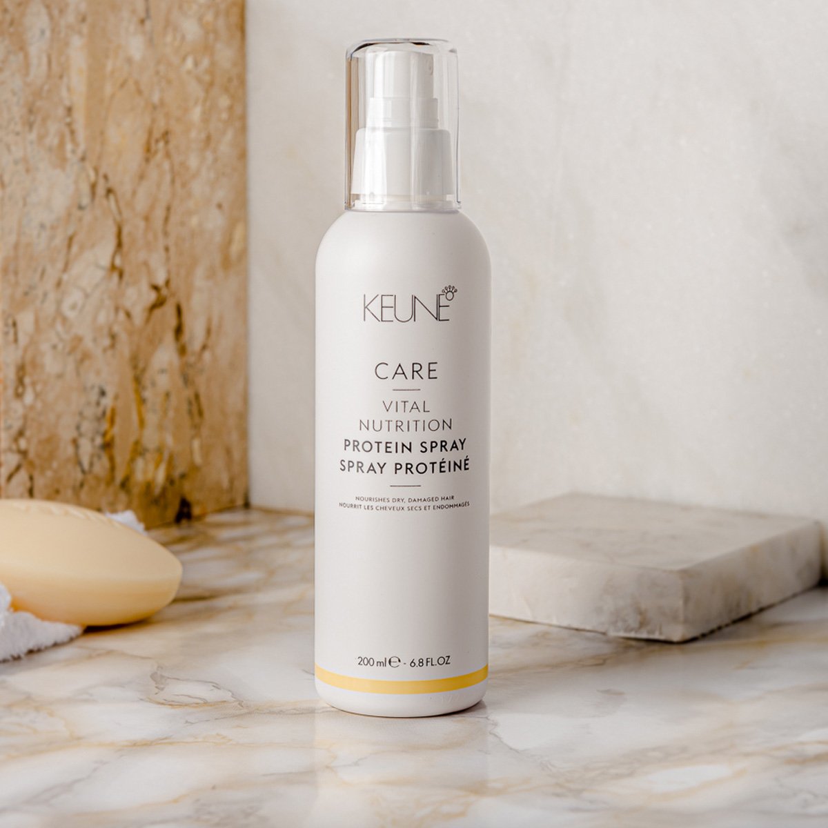Kit Keune Care Satin Oil Shampoo Condicionador e Vital Nutrition Protein Spray Condicionante (3 produtos) ÚNICO 4
