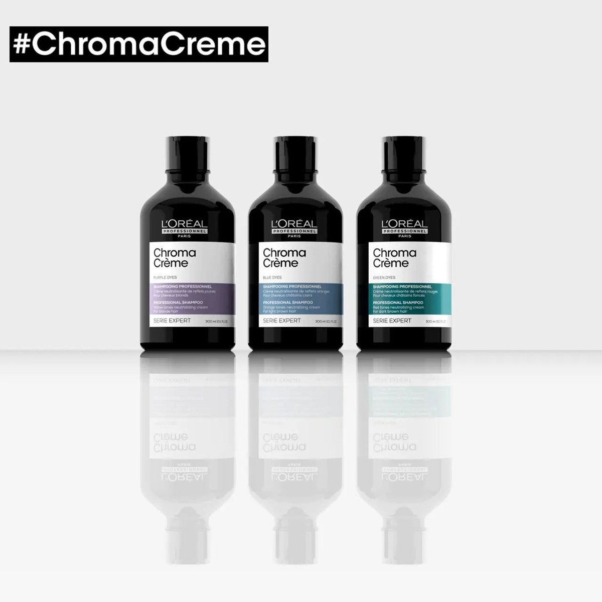 LOreal Professionnel Chroma Creme Purple Dyes - Shampoo 300ml 300ml 4