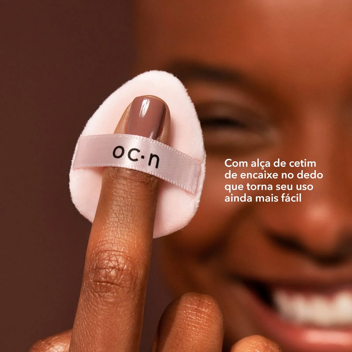 Oceane Edition Powder Puff Rosa - Esponja de Maquiagem ÚNICO 3