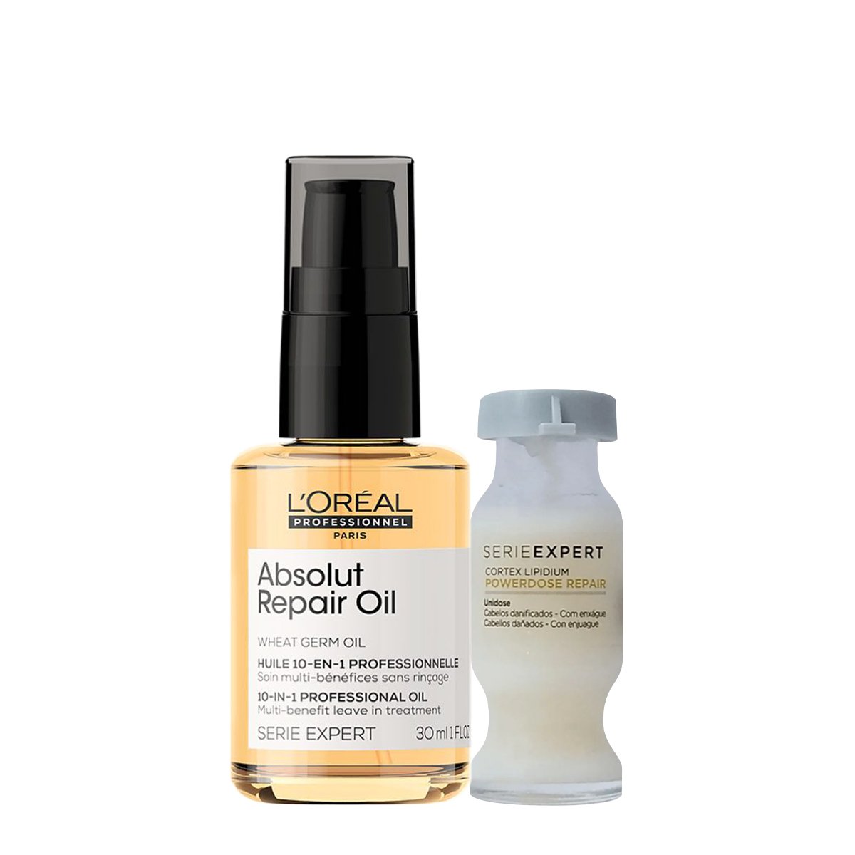 Kit LOreal Professionnel Expert Absolut Repair Cortex Lipidium Power Repair e Gold Quinoa 10in1 (2 produtos) ÚNICO 3