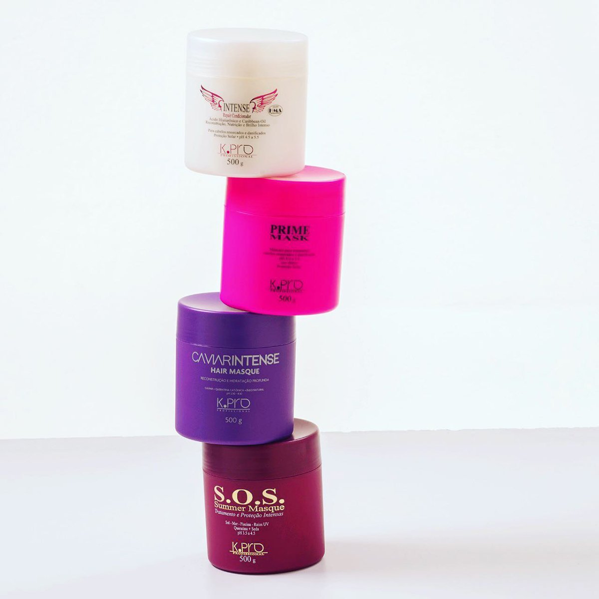 Kit K.Pro Caviar Shampoo Litro e Mascara G (2 produtos) ÚNICO 3