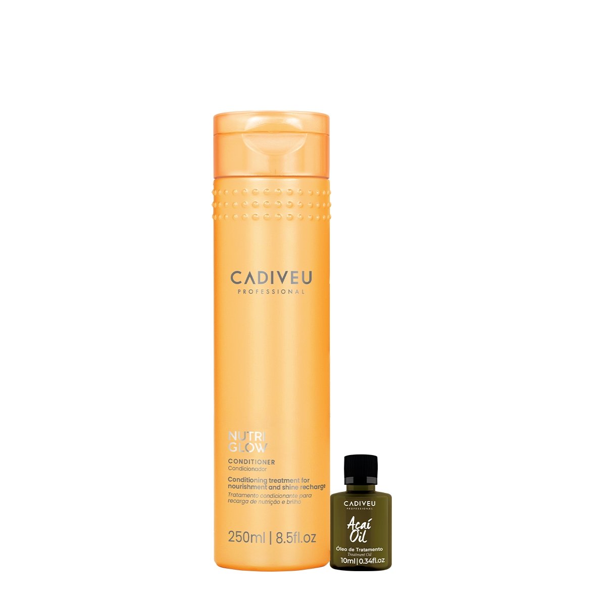 Kit Cadiveu Professional Nutri Glow Condicionador e Oleo (2 produtos) ÚNICO 1