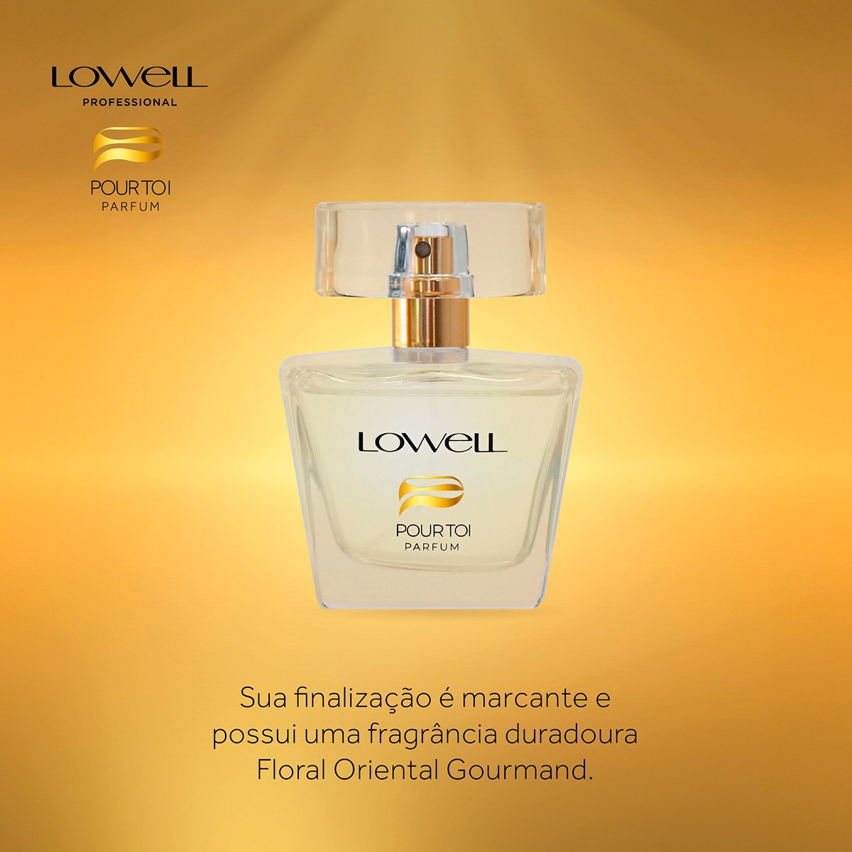 Kit Lowell Protect Care (in) Shampoo Condicionador Mascara e Pour Toi Parfum Cabelo e Corpo (4 produtos) ÚNICO 4
