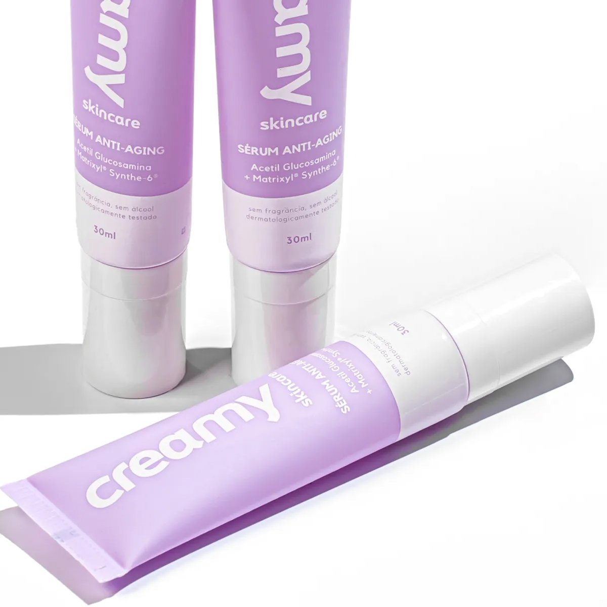 Kit Creamy Acido Latico Serum Facial e Anti-Aging Serum Redutor de Linhas (2 produtos) ÚNICO 4