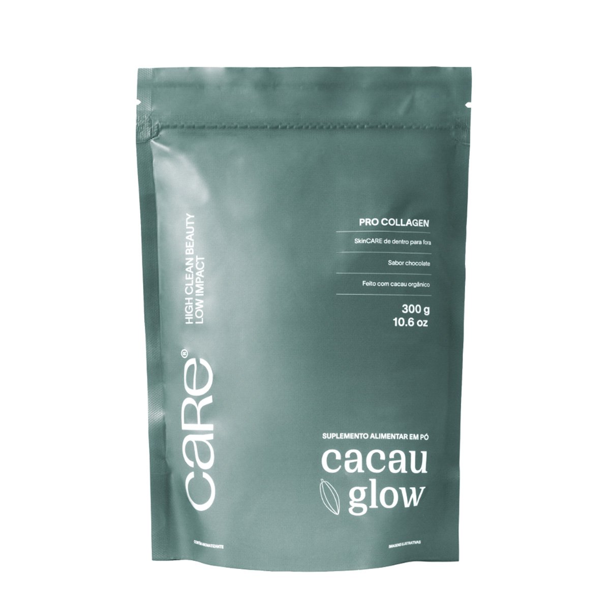 Care Natural Beauty Cacau Glow Estimulador de Colageno 300g