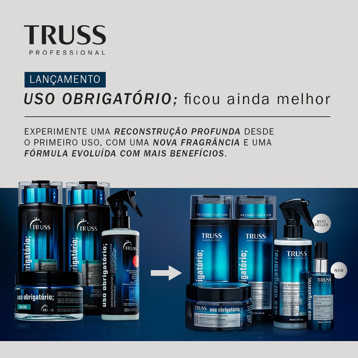 Truss Uso Obrigatorio - Condicionador 300ml 300ml 3