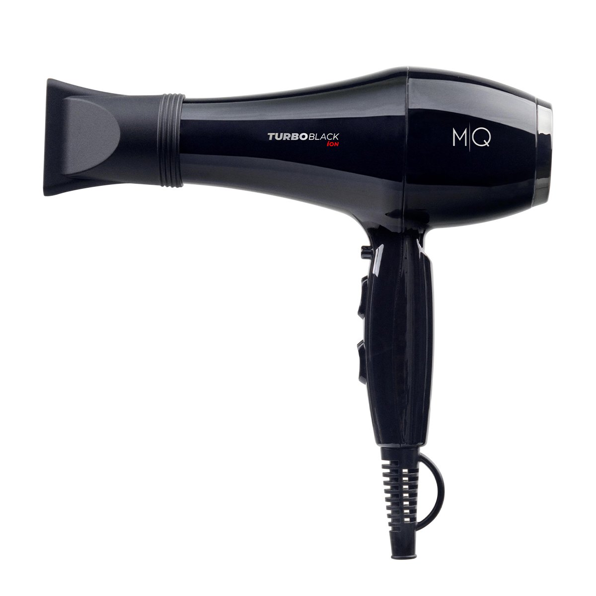 MQ Turbo Black Ion 2500w 220v - Secador de Cabelo Preto 1