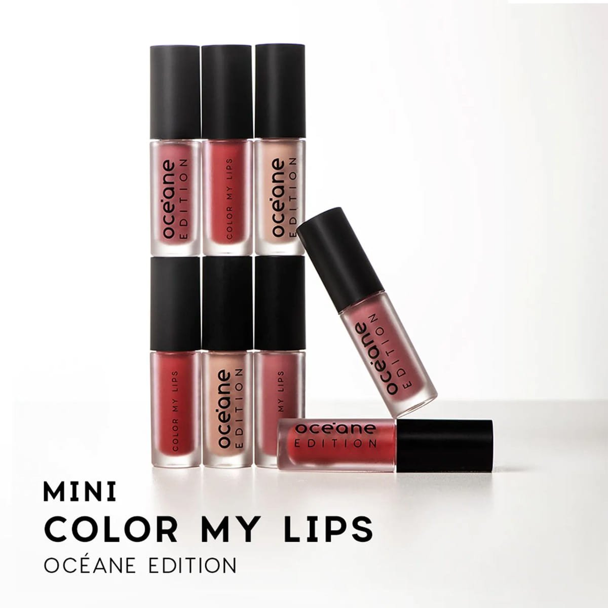 Oceane Edition Color My Lips Naked Nude - Mini Batom Liquido 1g Naked Nude 2