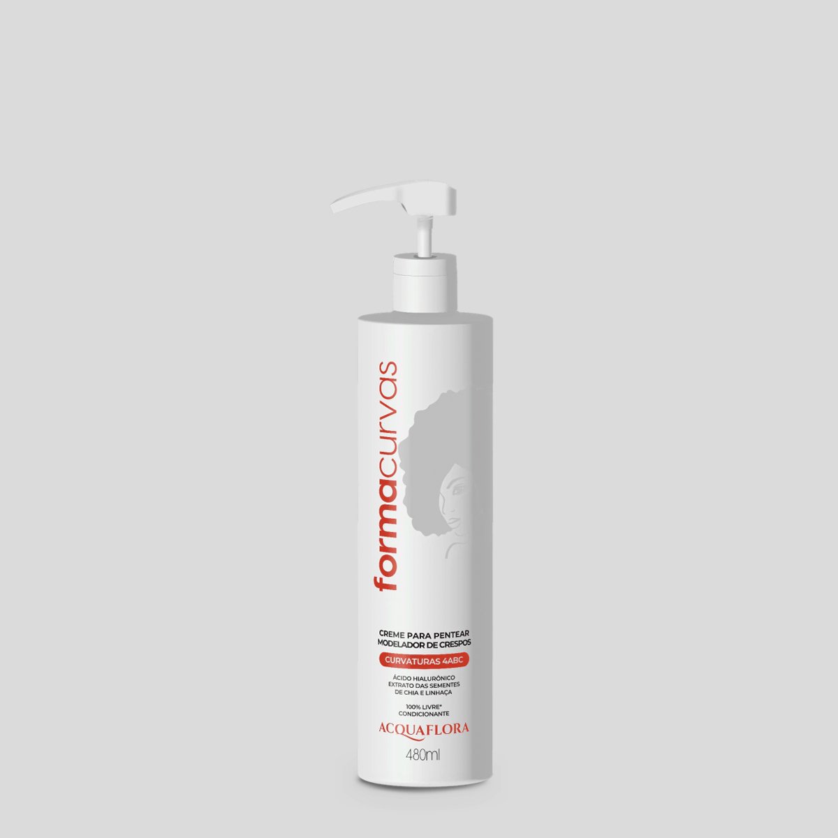 Kit Acquaflora Forma Curvas Creme de Pentear Crespos e Gelatina Intensa (2 produtos) ÚNICO 2