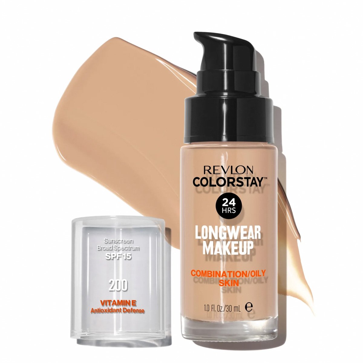 Revlon Colorstay Makeup for Combination Oily Skin 200 Nude - Base Matte 30ml 200 Nude 3