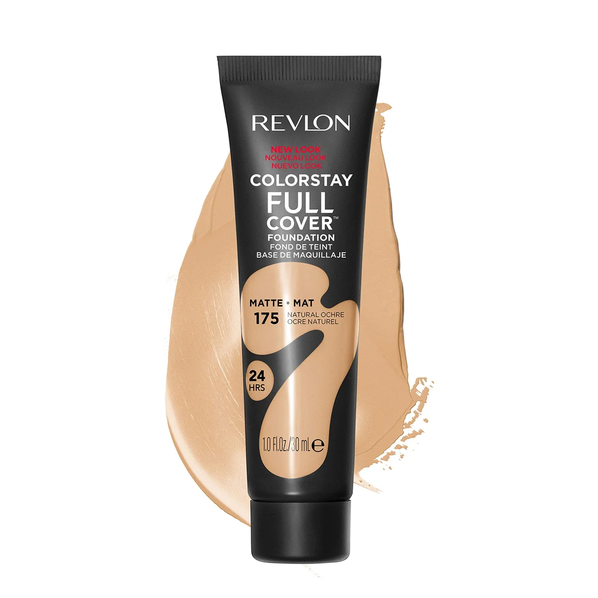 Revlon Colorstay Full Cover FPS 35 175 Natural Ochre - Base Liquida 30ml 175 Natural Achre 2