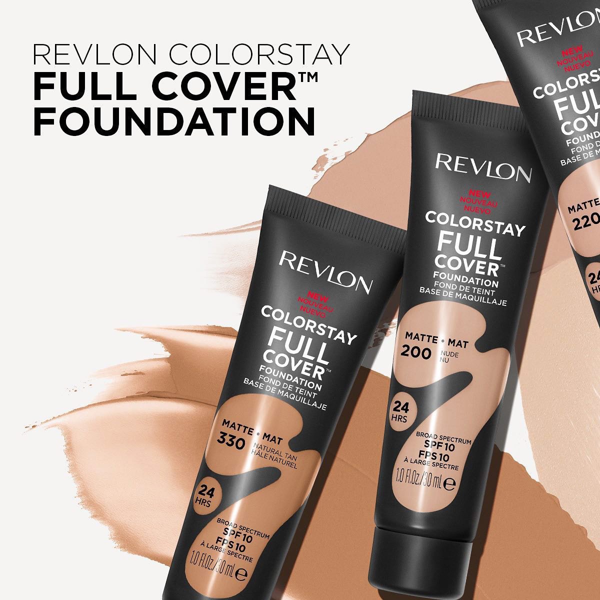 Revlon Colorstay Full Cover FPS 35 175 Natural Ochre - Base Liquida 30ml 175 Natural Achre 4