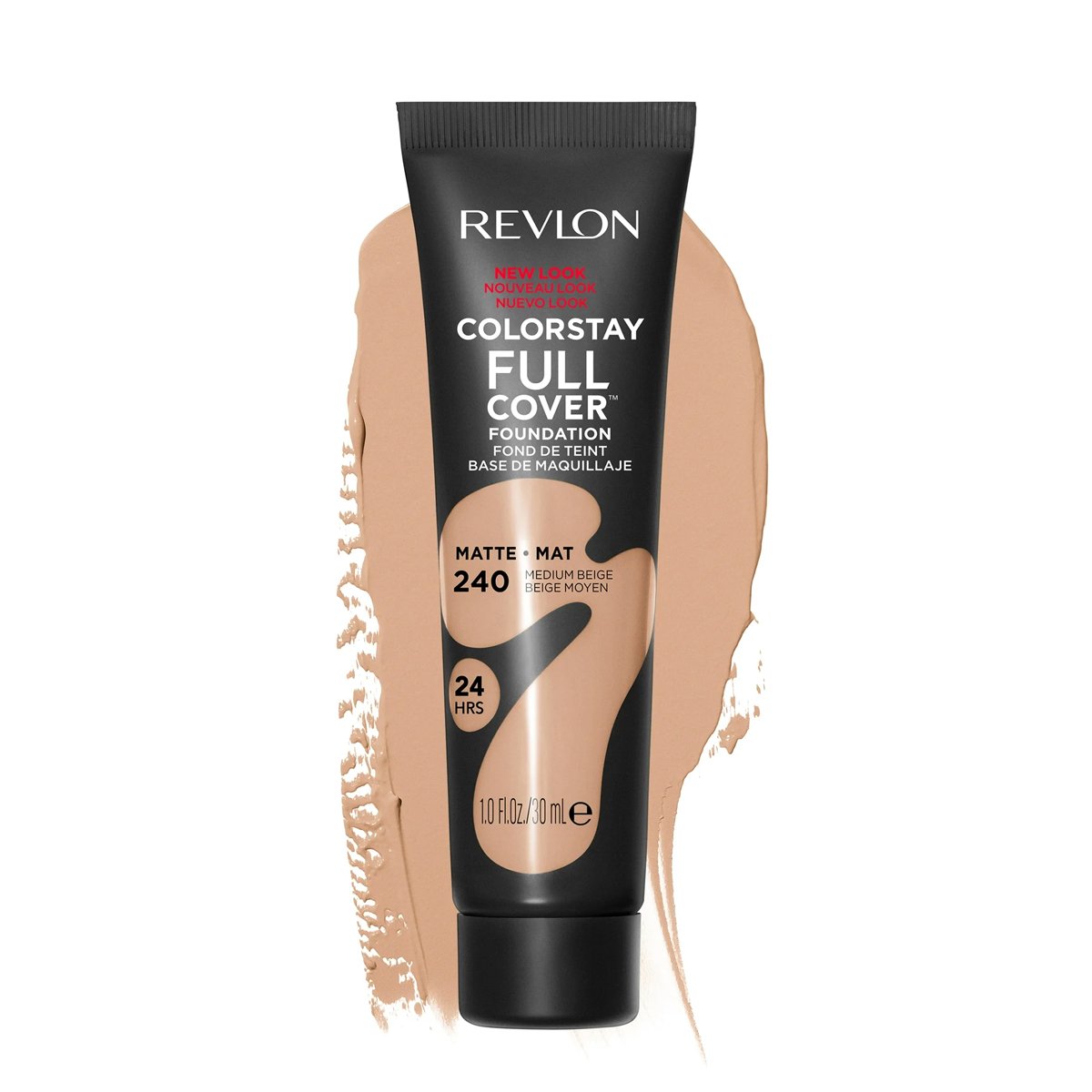 Revlon Colorstay Full Cover FPS 35 240 Medium Beige - Base Liquida 30ml 240 Medium Beige 2