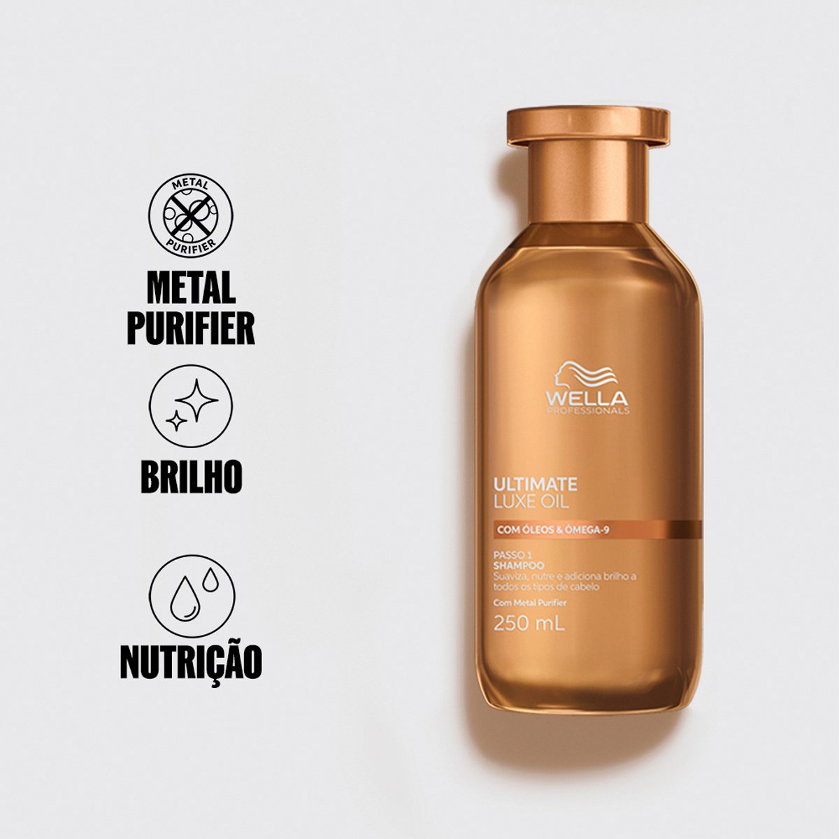 Kit Wella Professionals Ultimate Luxe Oil - Shampoo e Oleo (2 produtos) ÚNICO 2