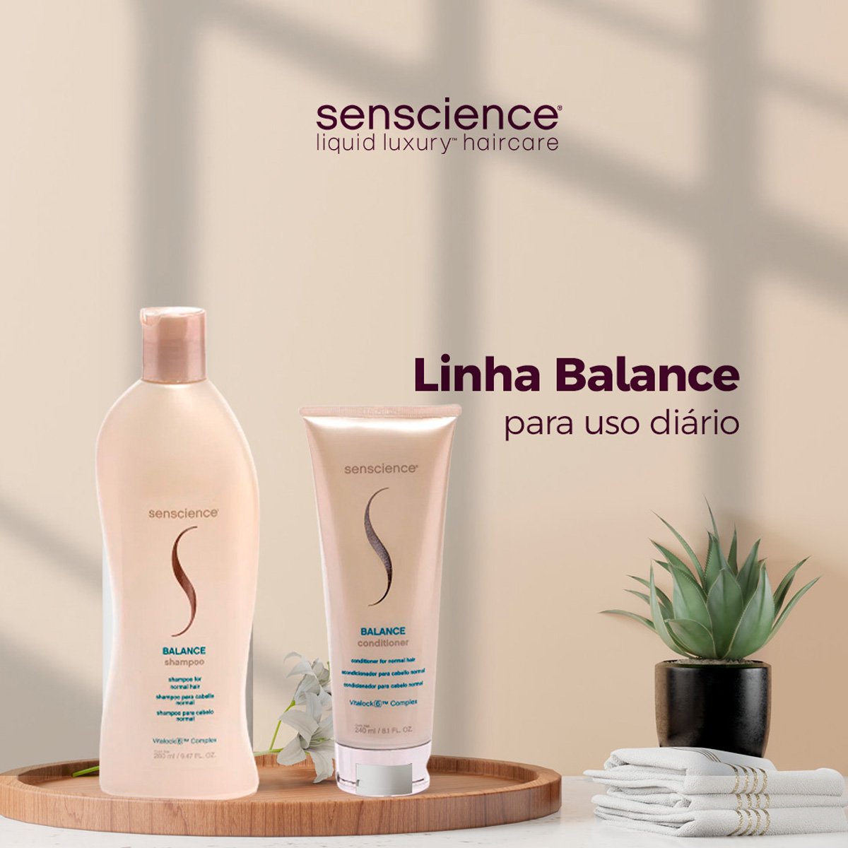 Kit Senscience Balance Inner Restore Home Care (3 produtos) ÚNICO 2